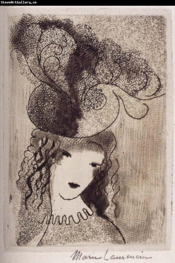 Marie Laurencin Roseal hat